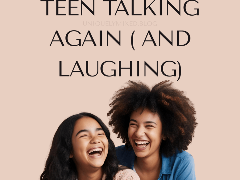 Teenagers: The Eye Rolls, the Silence, and the Gold in&nbsp;Between