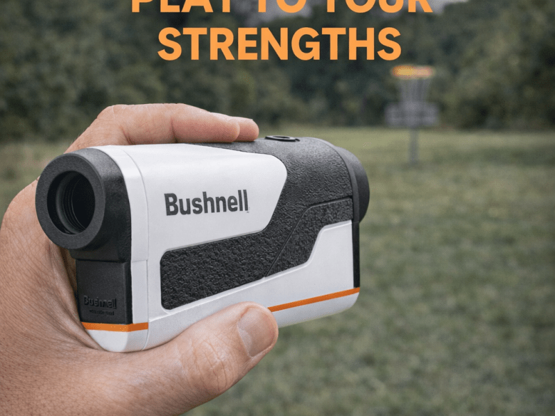 Why Disc Golf Tournament Players Use a Rangefinder to Play to Their&nbsp;Strengths
